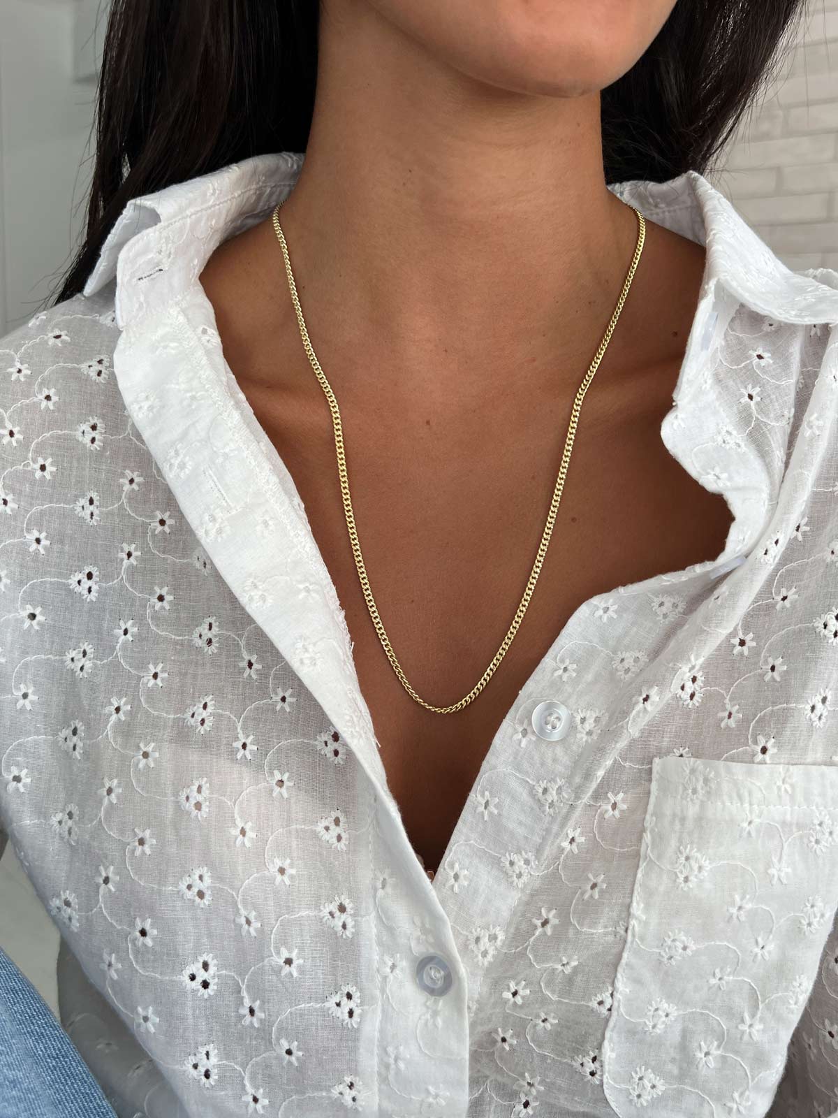 שרשרת חוליות ארוכה + בטן