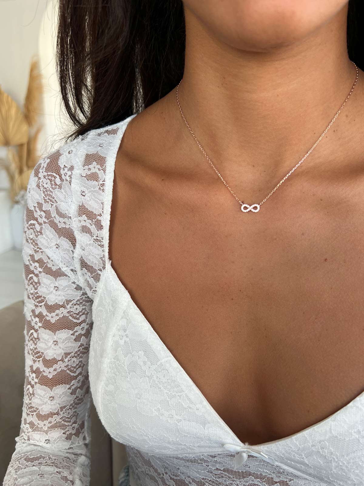 שרשרת צמודה אינפיניטי קטן