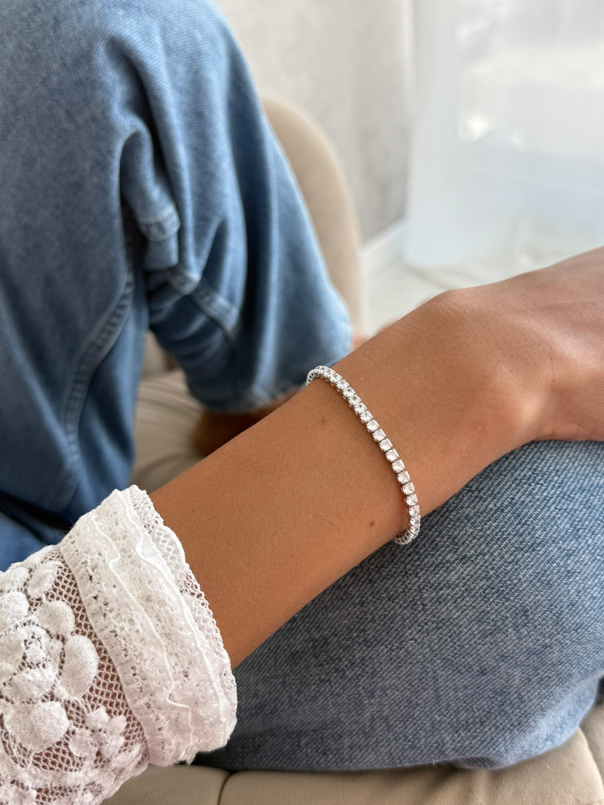 צמיד טניס קלאסי