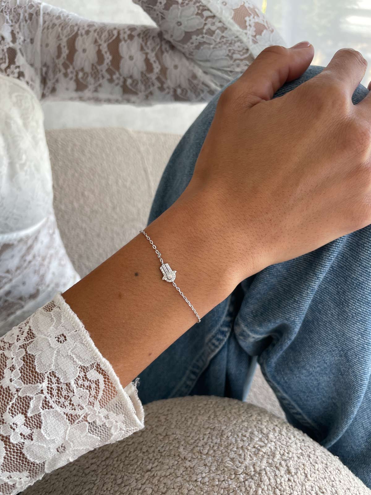 צמיד עדין חמסה