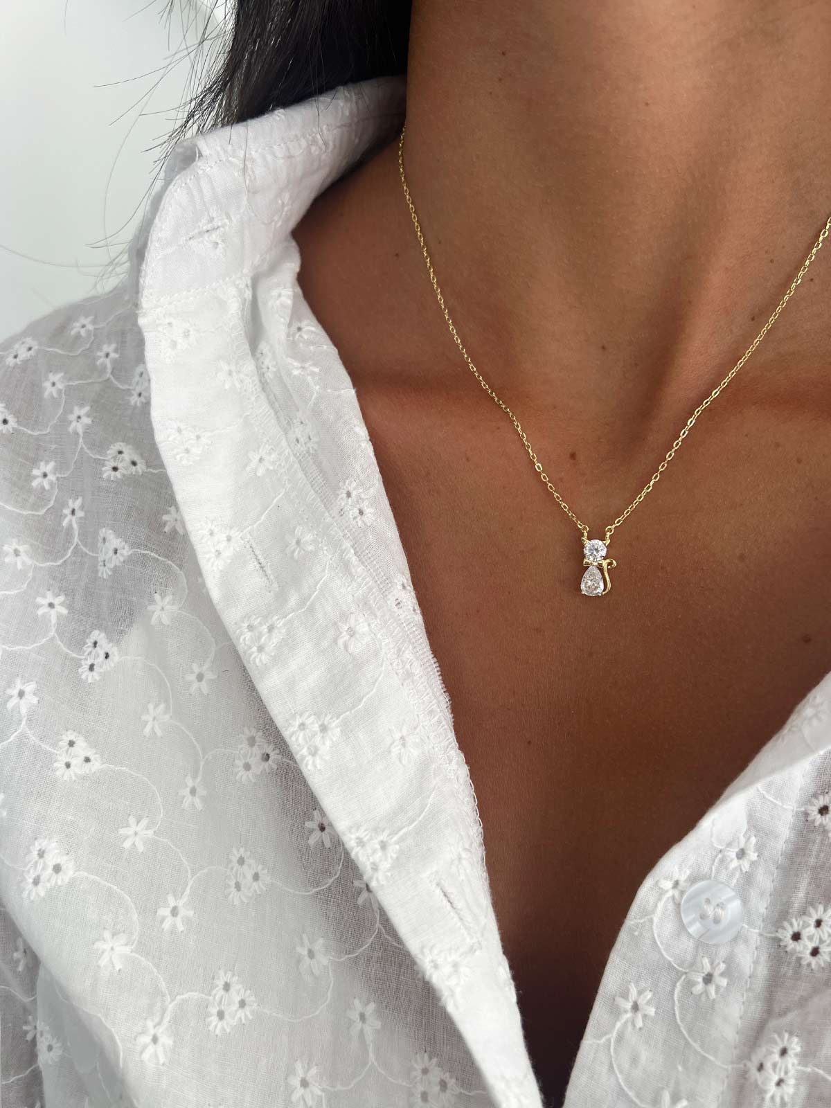 שרשרת חתול סוליטרים