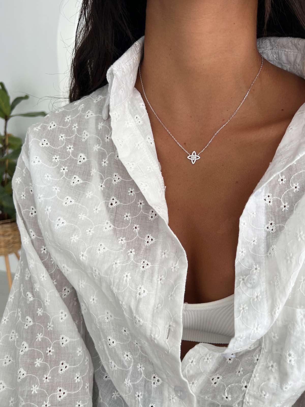 שרשרת פרח סוליטרים