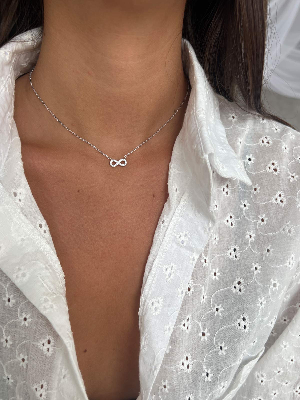 שרשרת צמודה אינפיניטי קטן