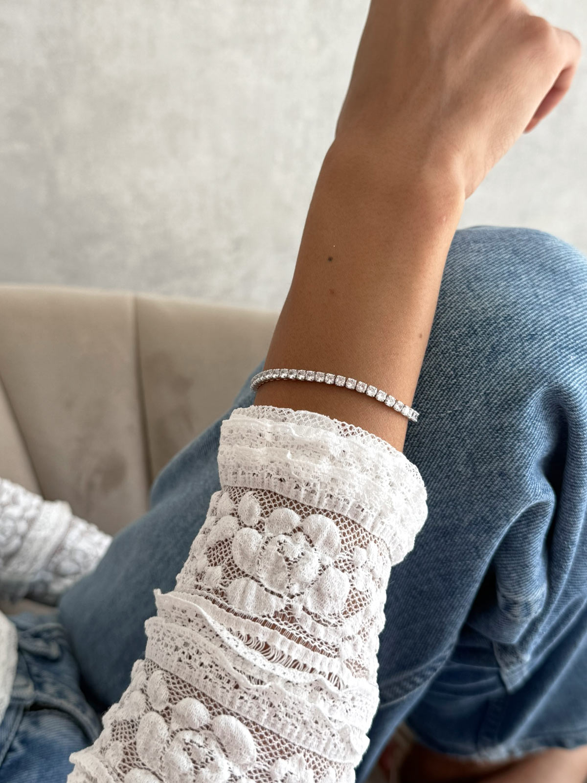 צמיד טניס קלאסי