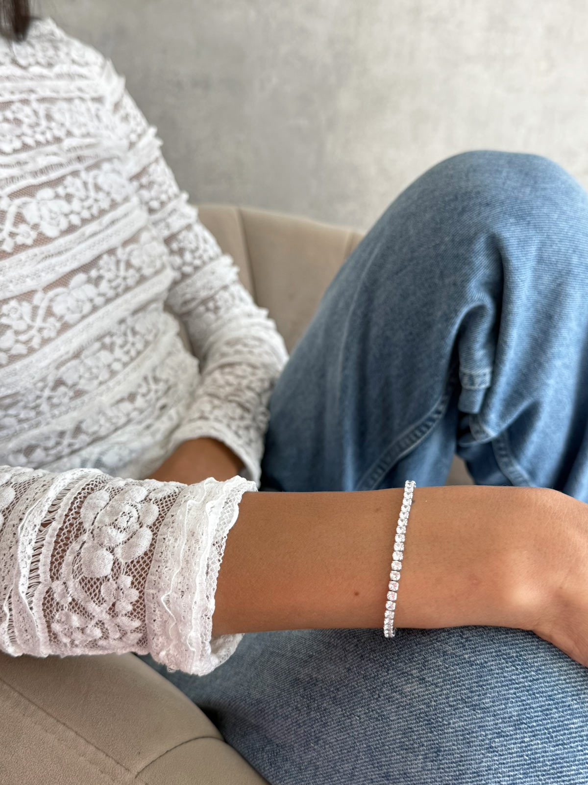 צמיד טניס קלאסי