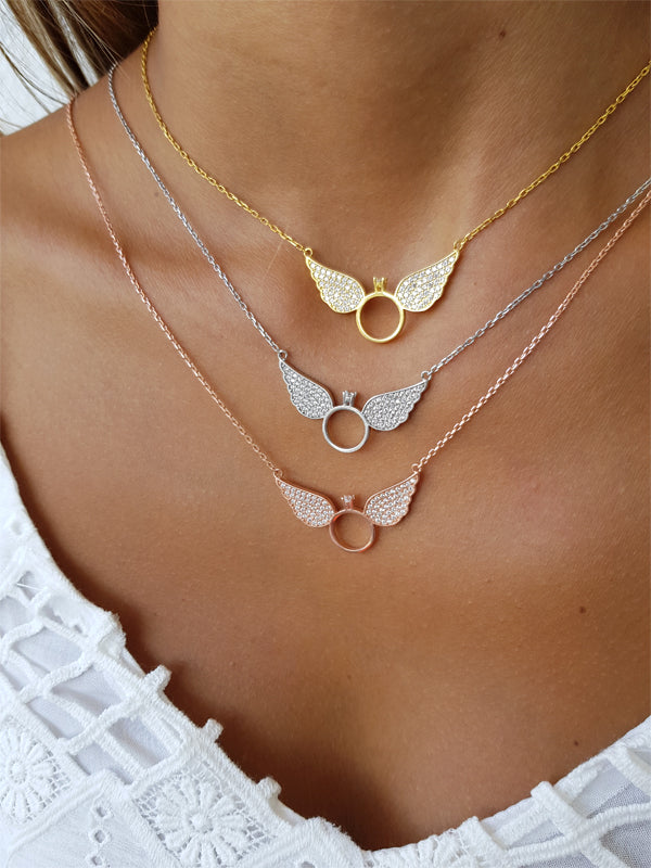 שרשרת כנפיי מלאך