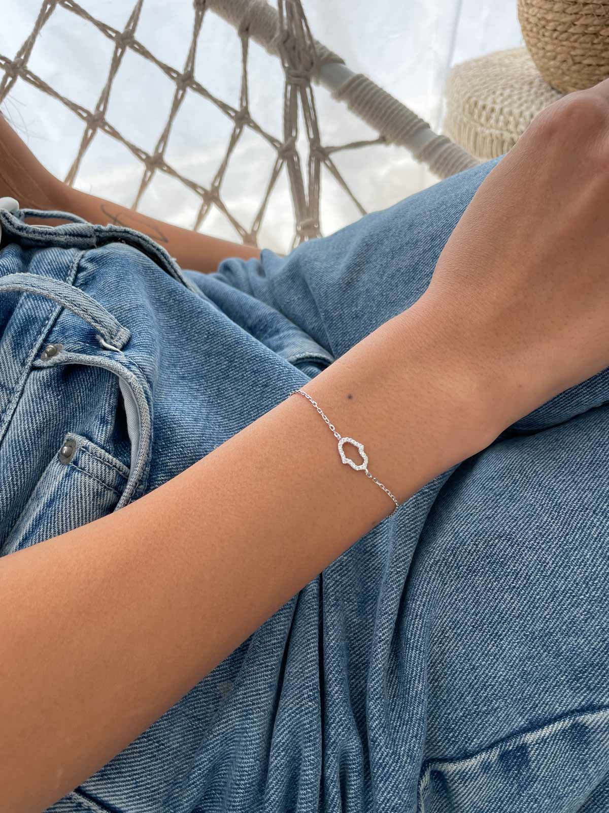 צמיד חמסה חלולה