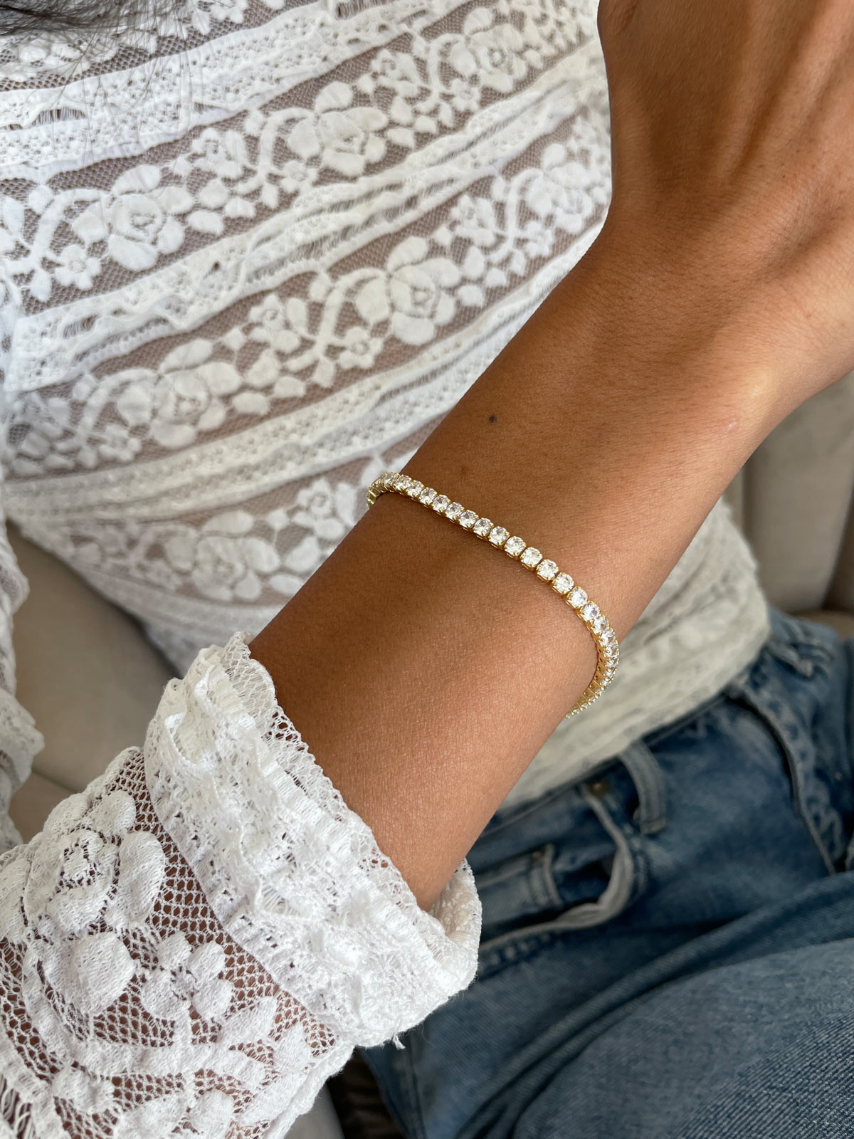 צמיד טניס קלאסי