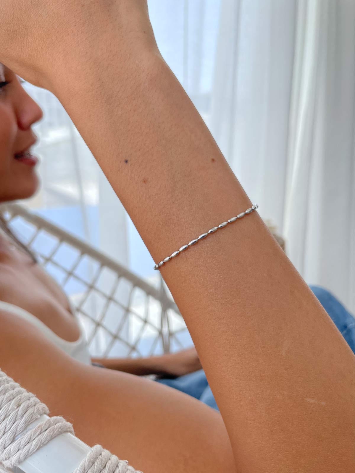 צמיד חרוזים ארוכים