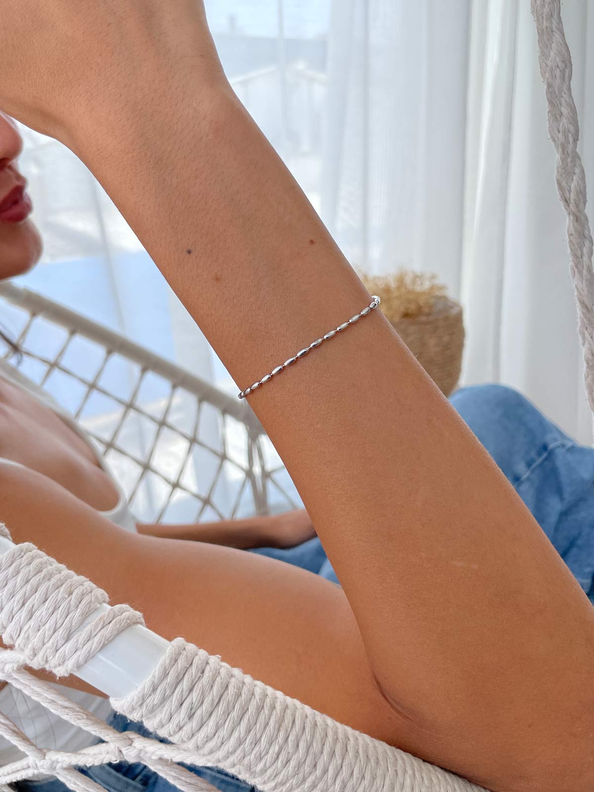 צמיד חרוזים ארוכים