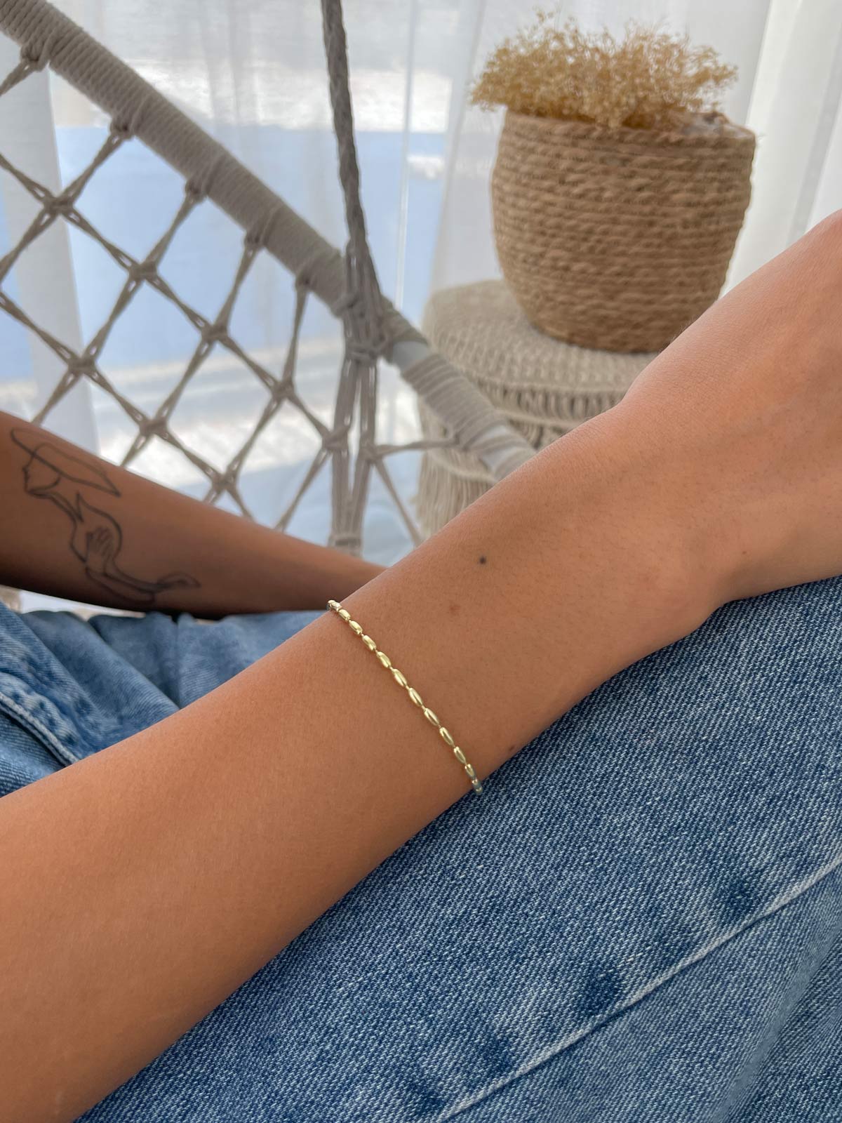 צמיד חרוזים ארוכים