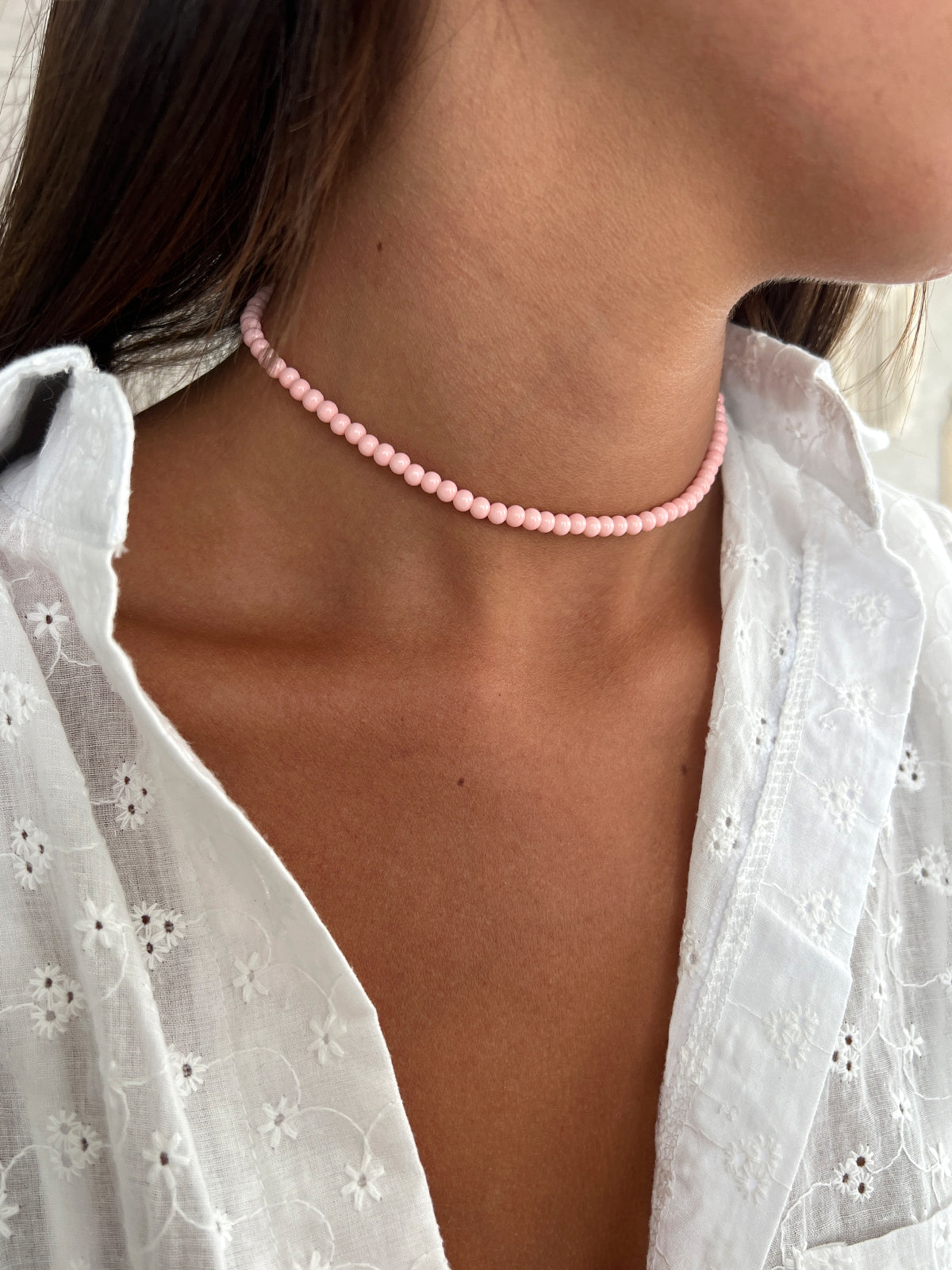 שרשרת צ'וקר חרוזים