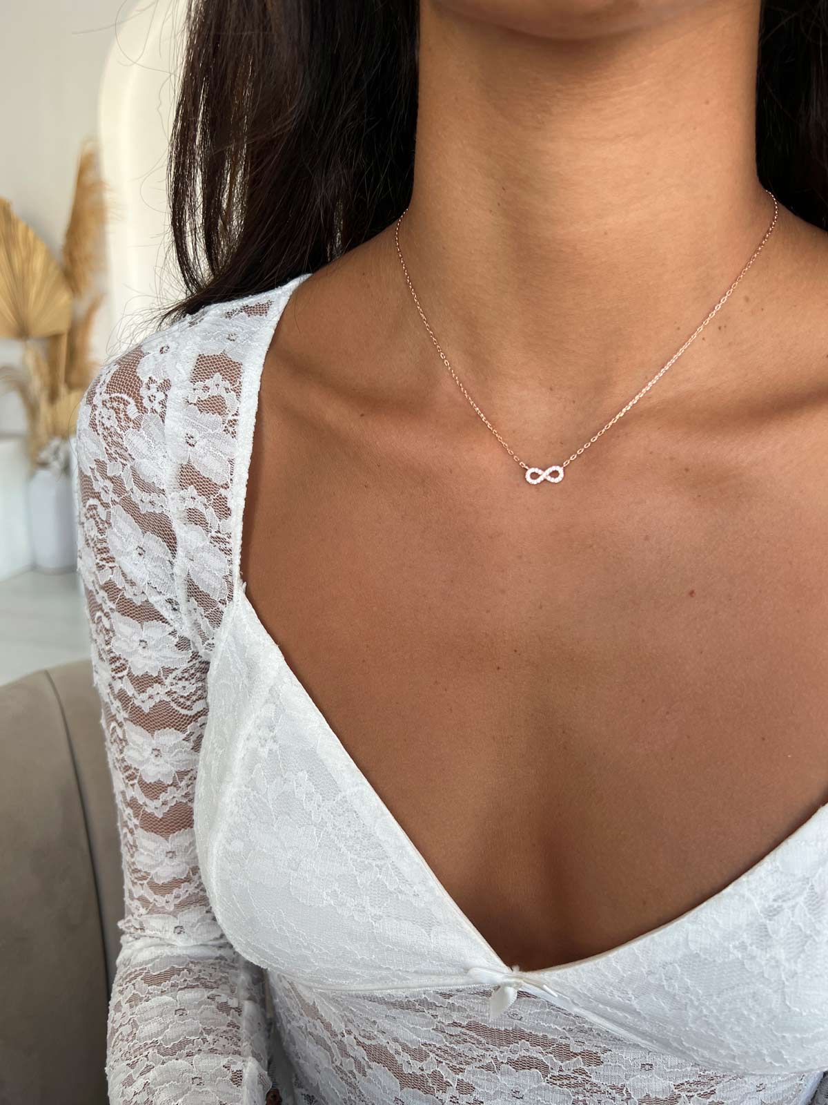 שרשרת צמודה אינפיניטי קטן