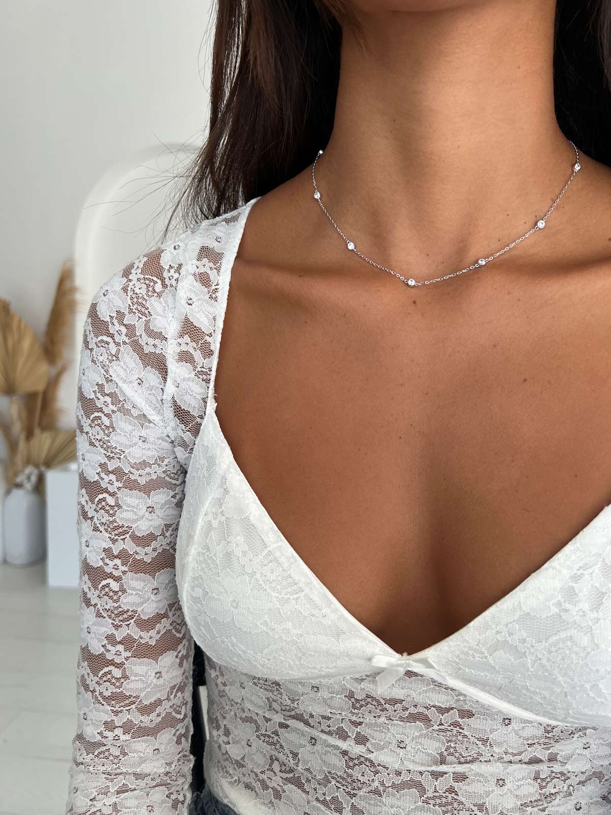 שרשרת צמודה סוליטרים