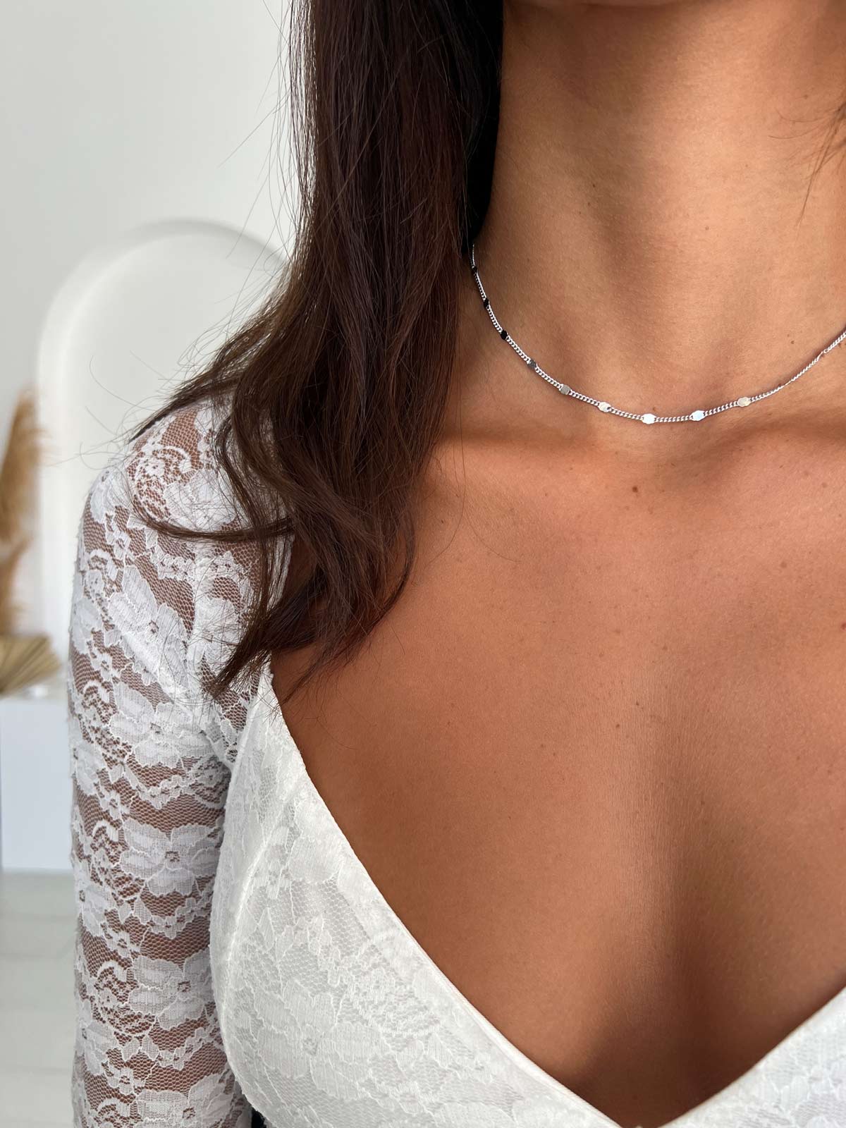 שרשרת צ'וקר חוליות ומעגלים עבים