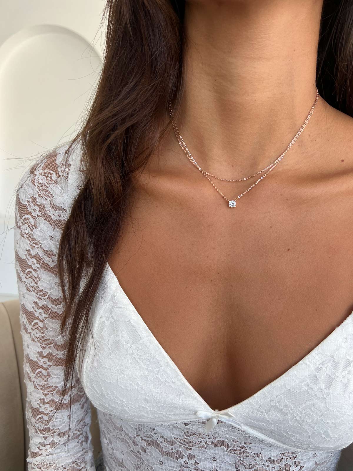 שרשרת כפולה סוליטר